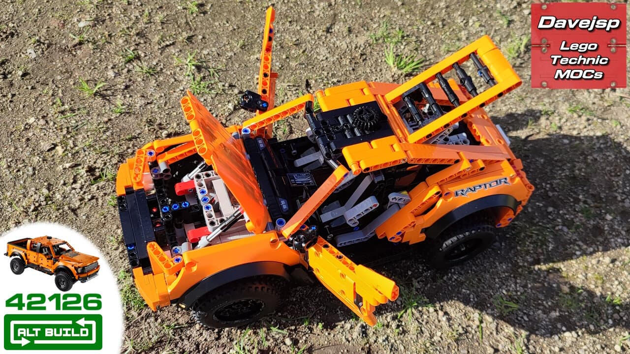 Lego Technic 42126 Zarooq sandRacer MOC - Premium Building Instructions