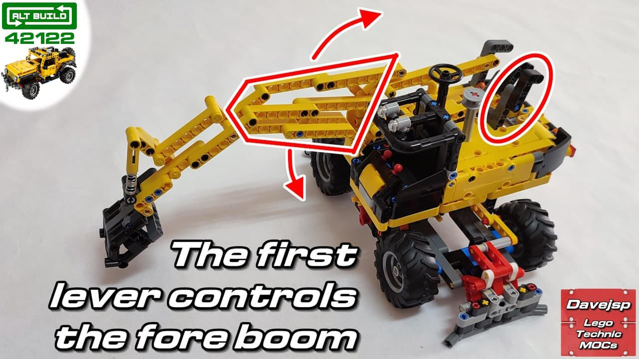 Lego Technic 42122 Compact Wheeled Excavator MOC - Premium Building Instructions Lego Technic 42122 Compact Wheeled Excavator MOC - Premium Building Instructions