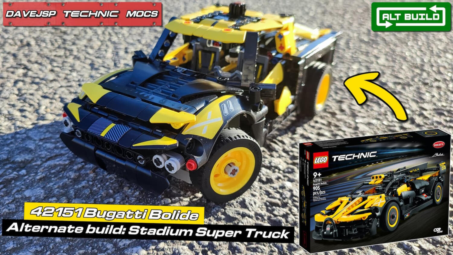 Lego Technic 42151 Super Stadium Truck MOC - Premium Building Instructions