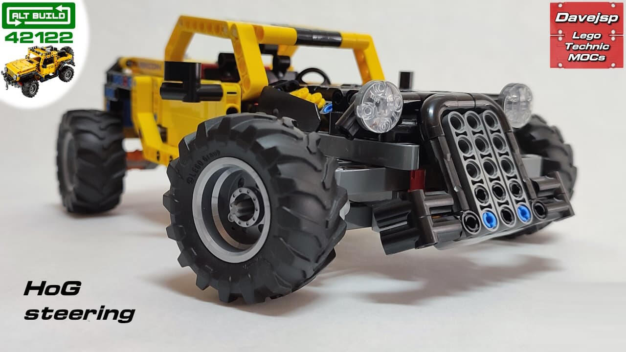 Lego Technic 42122 Hot Rod MOC - Premium Building Instructions