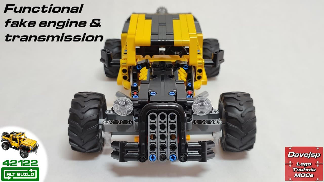Lego Technic 42122 Hot Rod MOC - Premium Building Instructions