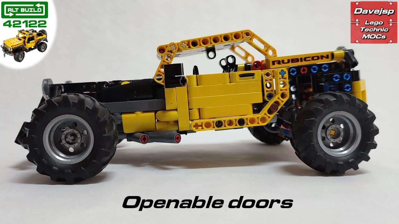Lego Technic 42122 Hot Rod MOC - Premium Building Instructions