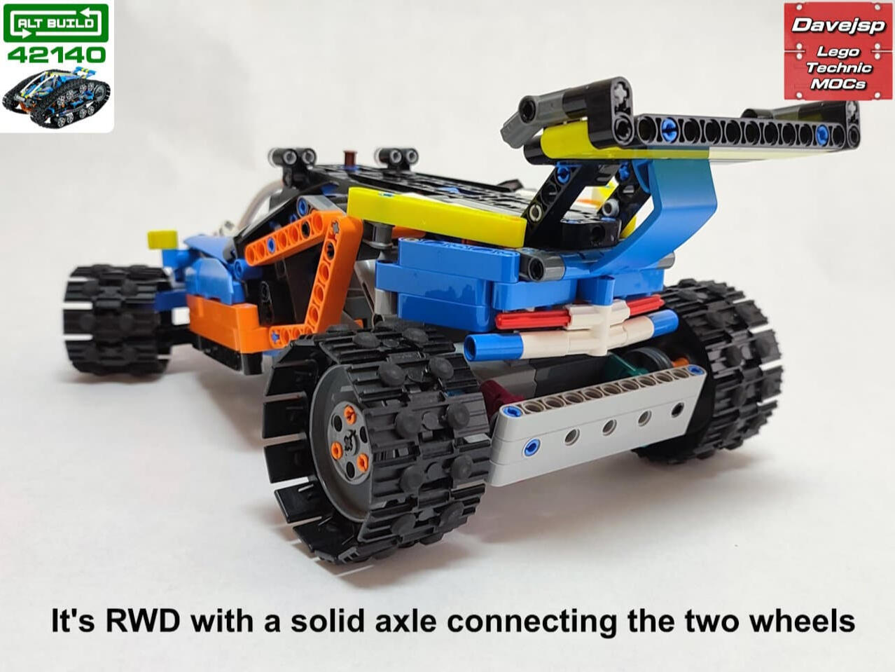 Lego Technic 42140 Racing Buggy MOC - Premium Building Instructions