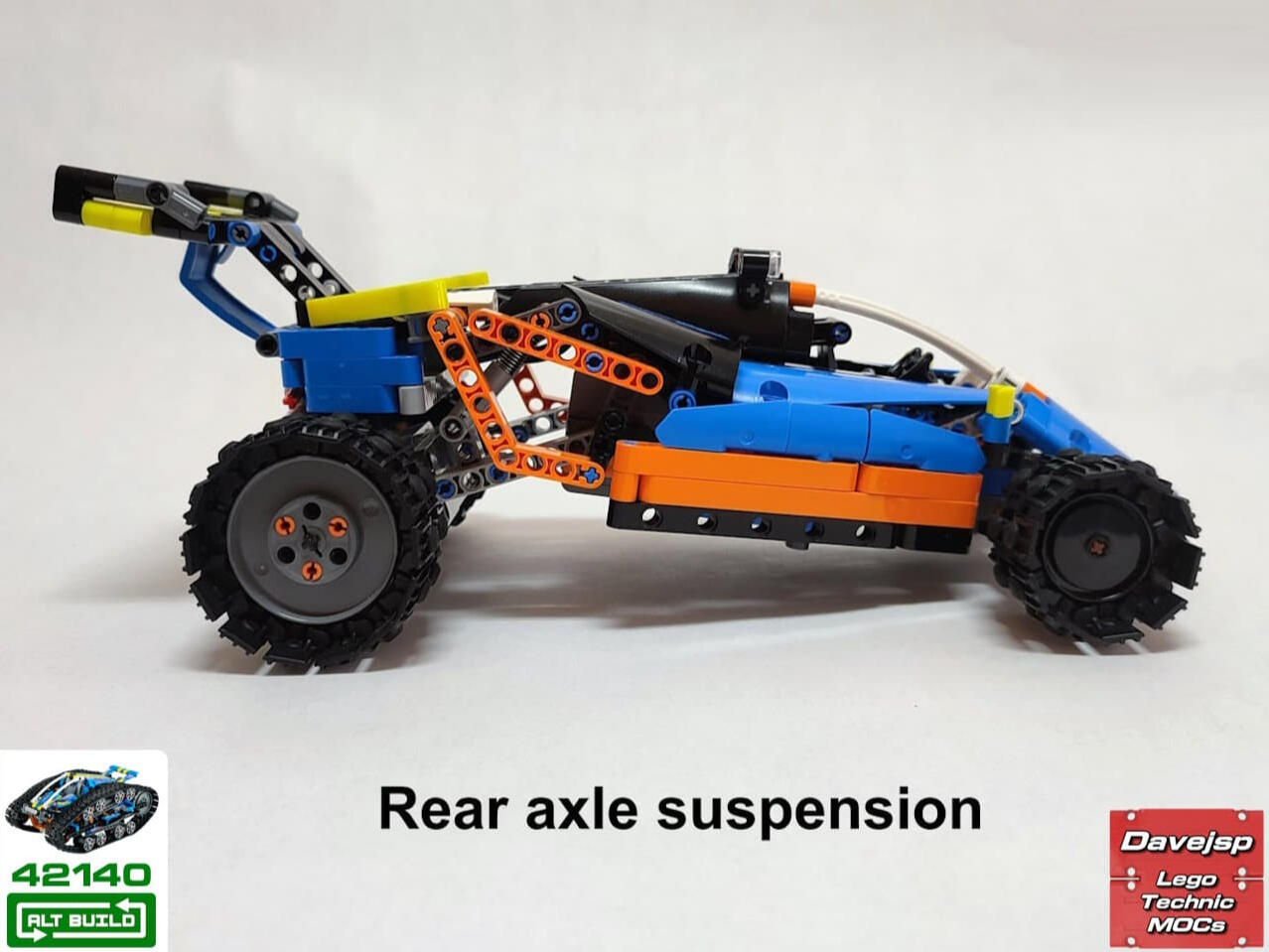 Lego Technic 42140 Racing Buggy MOC - Premium Building Instructions