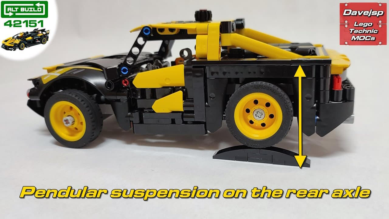 Lego Technic 42151 Super Stadium Truck MOC - Premium Building Instructions