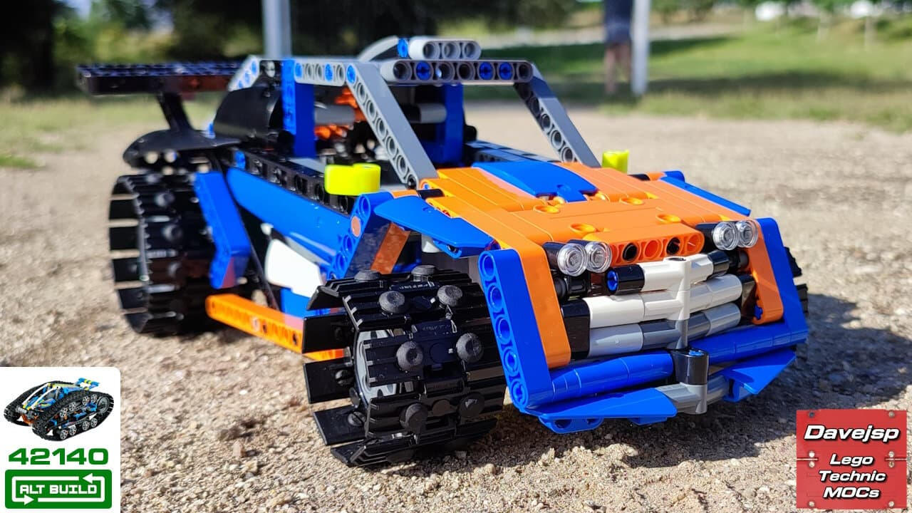 Lego Technic 42140 Rally Car MOC - Premium Building Instructions