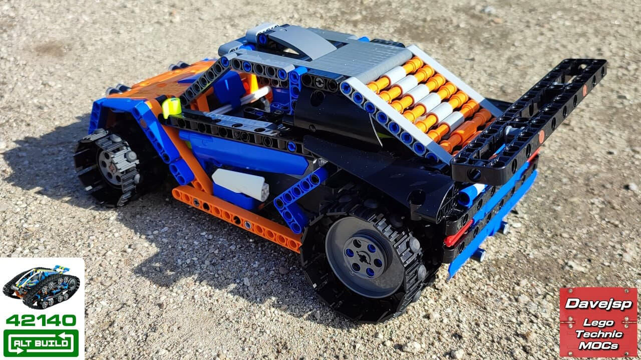 Lego Technic 42140 Rally Car MOC - Premium Building Instructions