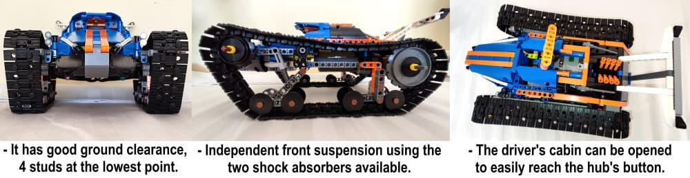 Lego Technic 42140 Tracked Pickup MOC - Premium Building Instructions