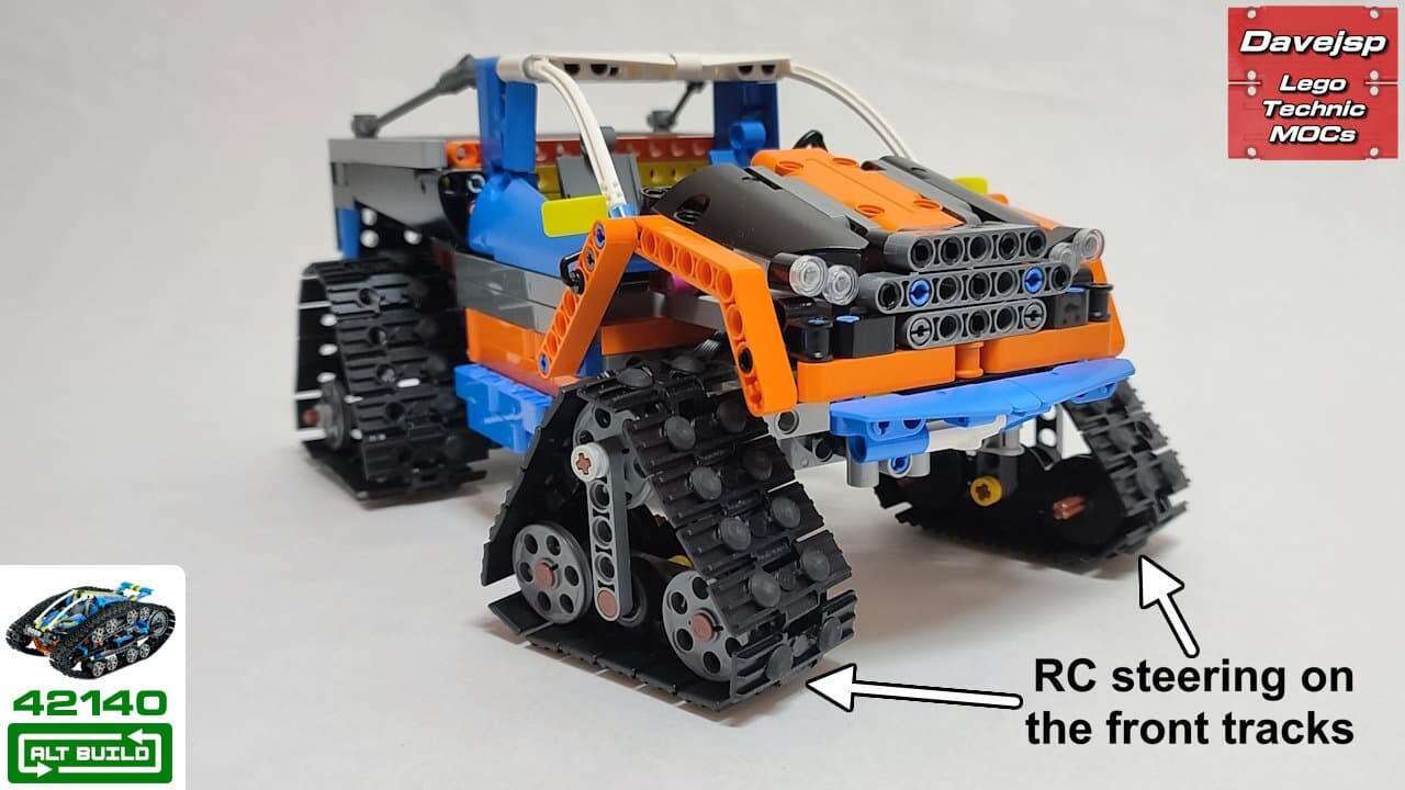 Lego Technic 42140 Tracked Pickup MOC - Premium Building Instructions