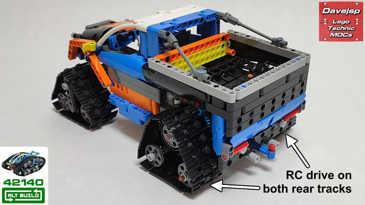 Lego Technic 42140 Tracked Pickup MOC - Premium Building Instructions Lego Technic 42140 Tracked Pickup MOC - Premium Building Instructions