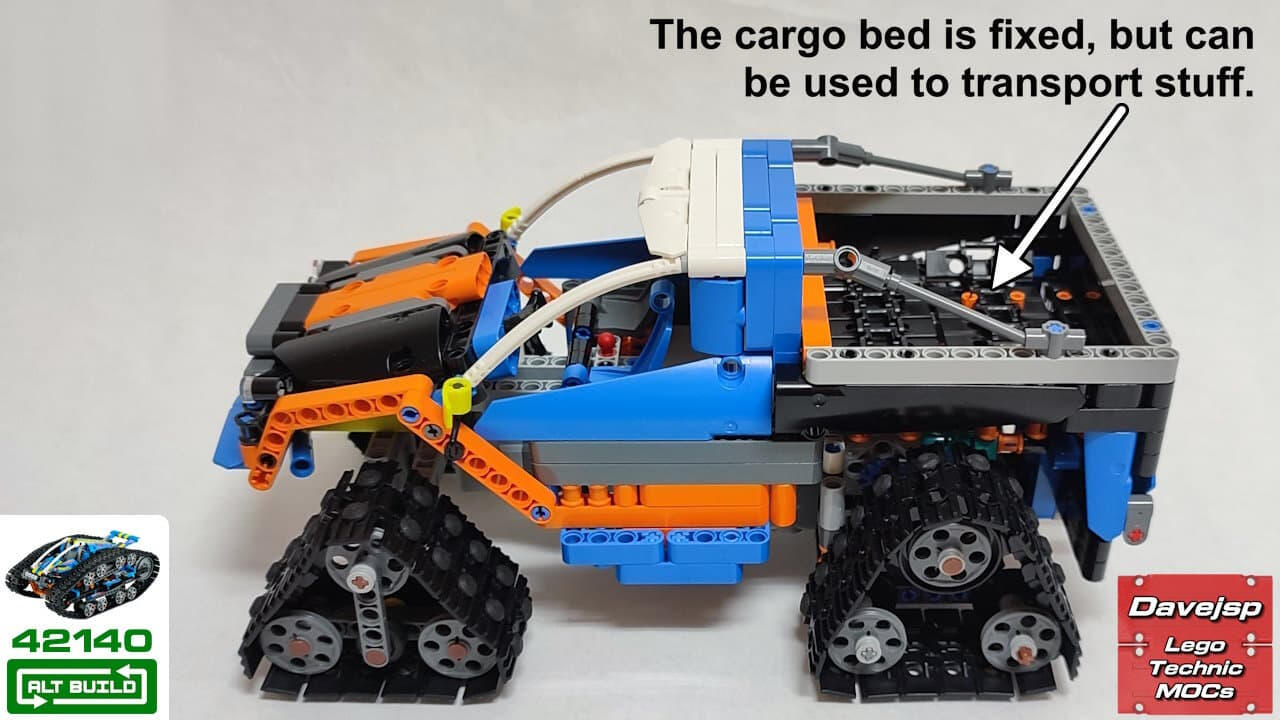 Lego Technic 42140 Tracked Pickup MOC - Premium Building Instructions
