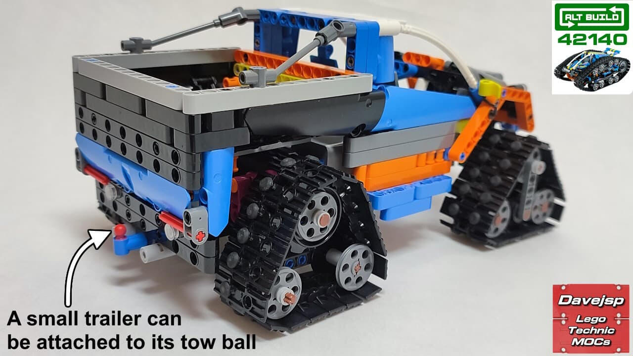 Lego Technic 42140 Tracked Pickup MOC - Premium Building Instructions