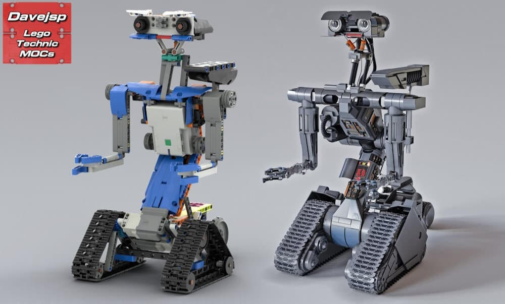 Lego Technic 42140 Johnny 5 robot MOC - Premium Building Instructions