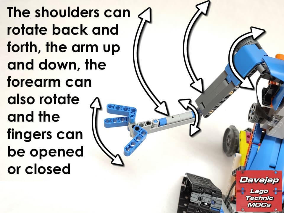 Lego Technic 42140 Johnny 5 robot MOC - Premium Building Instructions