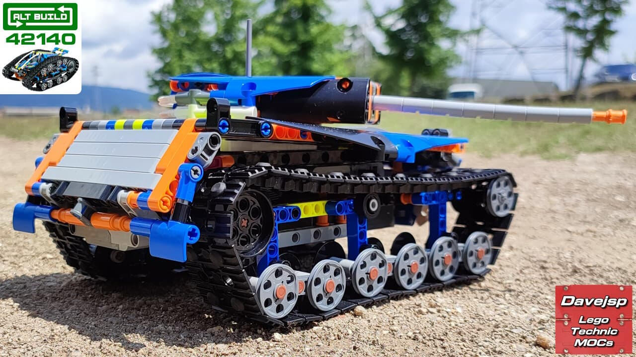 Lego Technic 42140 Battle Tank MOC - Premium Building Instructions Lego Technic 42140 Battle Tank MOC - Premium Building Instructions