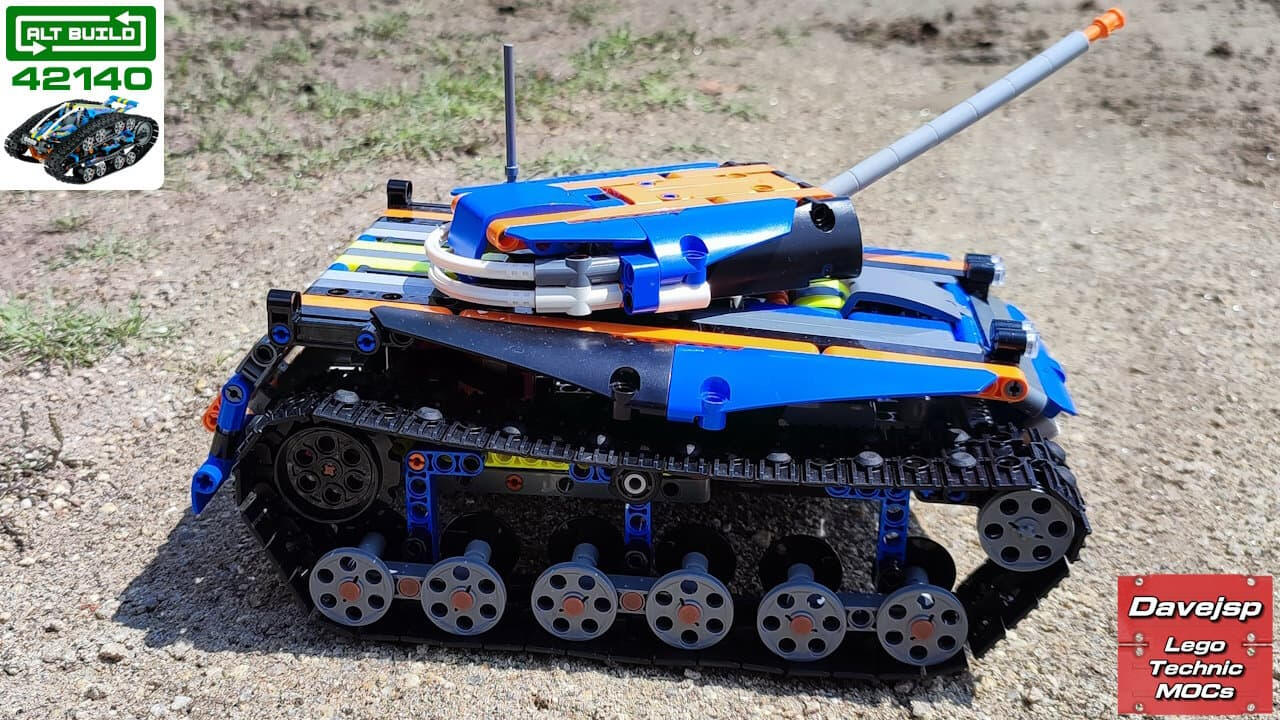 Lego Technic 42140 Battle Tank MOC - Premium Building Instructions Lego Technic 42140 Battle Tank MOC - Premium Building Instructions