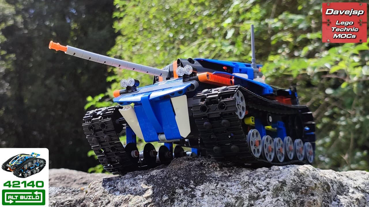Lego Technic 42140 Battle Tank MOC - Premium Building Instructions Lego Technic 42140 Battle Tank MOC - Premium Building Instructions