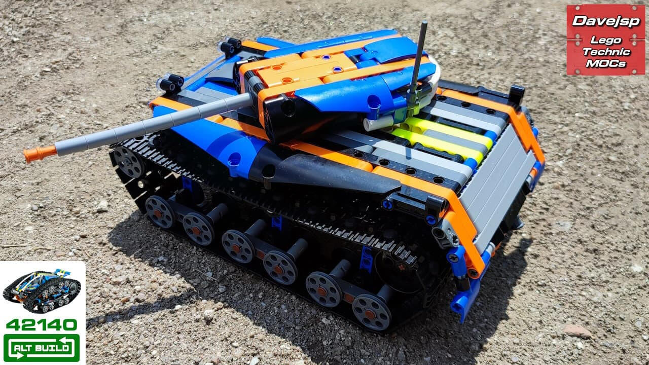 Lego Technic 42140 Battle Tank MOC - Premium Building Instructions Lego Technic 42140 Battle Tank MOC - Premium Building Instructions