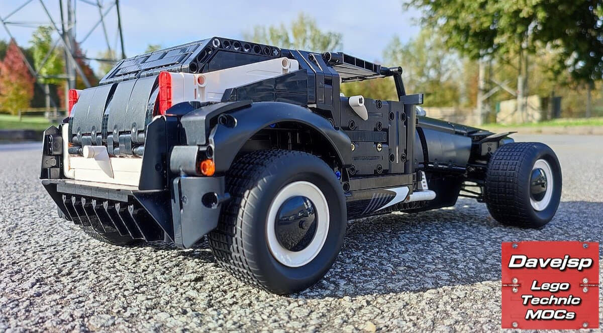 Lego Technic RC Black Roadster MOC - FREE Building Instructions Lego Technic RC Black Roadster MOC - FREE Building Instructions