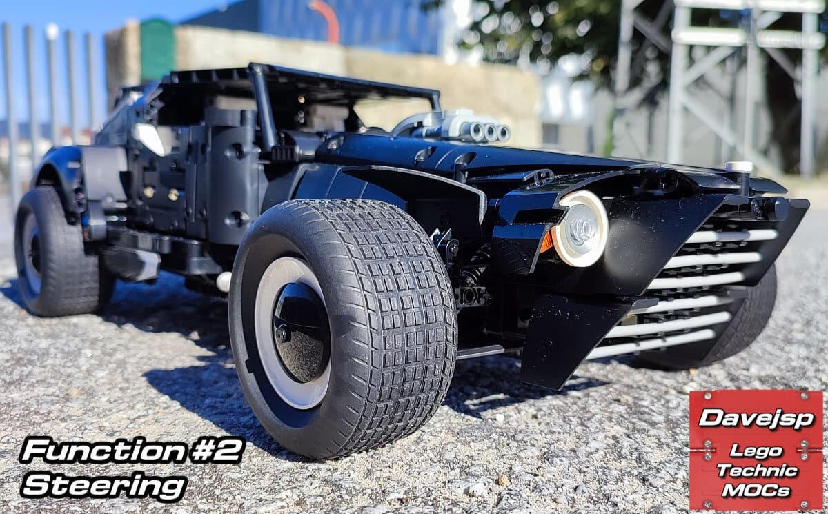 Lego Technic RC Black Roadster MOC - FREE Building Instructions