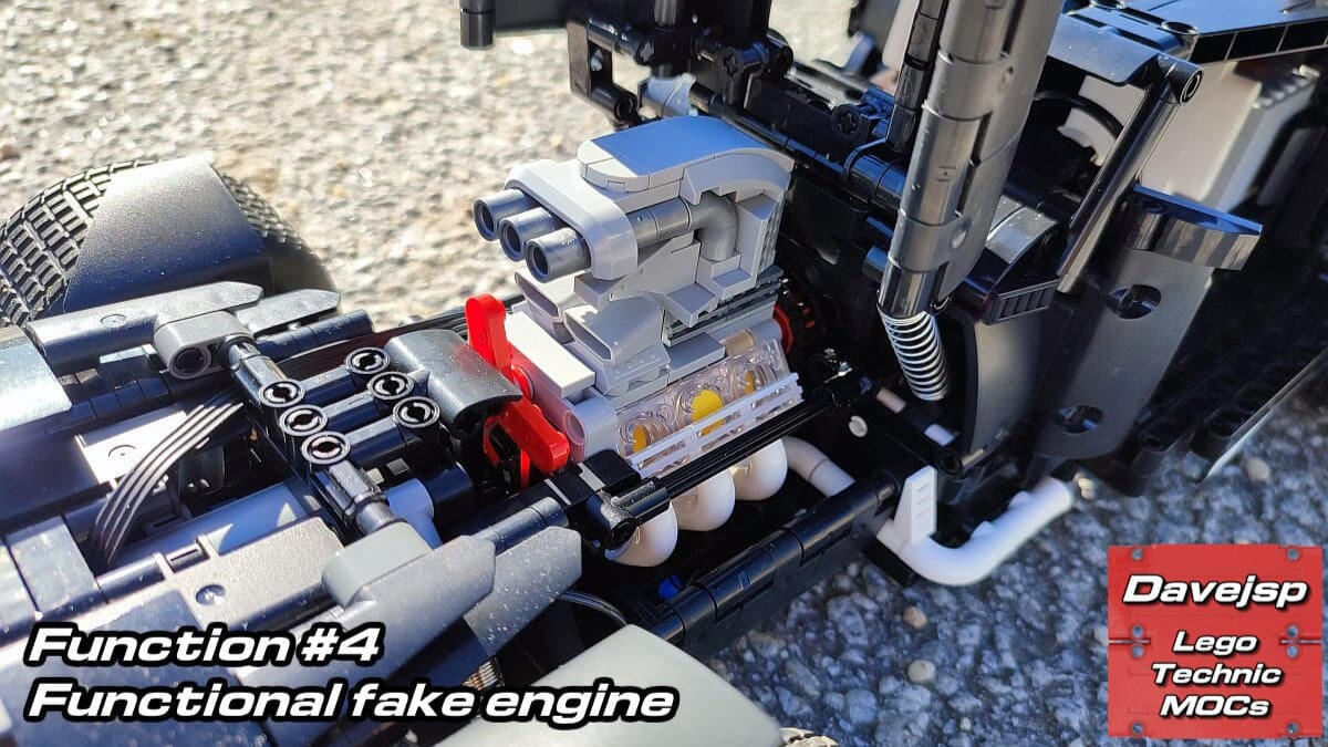 Lego Technic RC Black Roadster MOC - FREE Building Instructions Lego Technic RC Black Roadster MOC - FREE Building Instructions