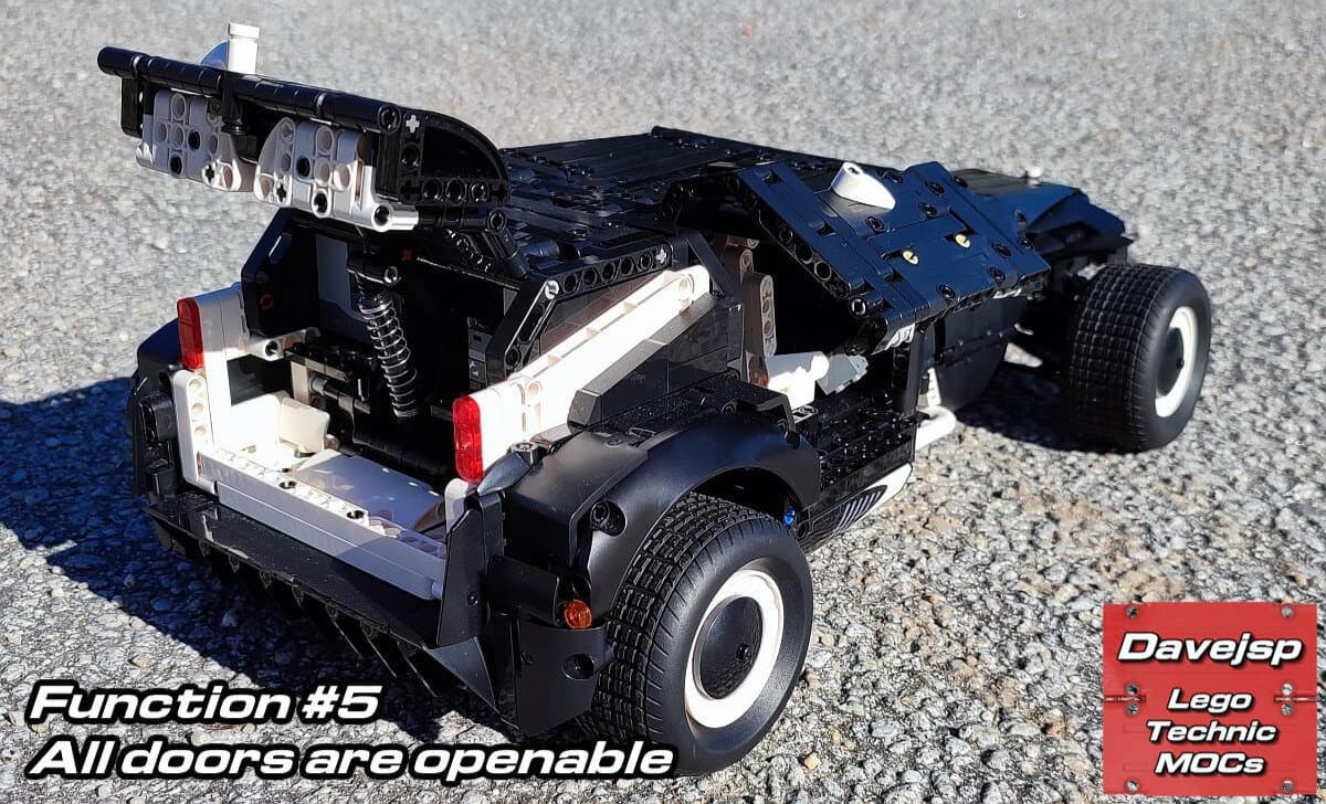 Lego Technic RC Black Roadster MOC - FREE Building Instructions Lego Technic RC Black Roadster MOC - FREE Building Instructions