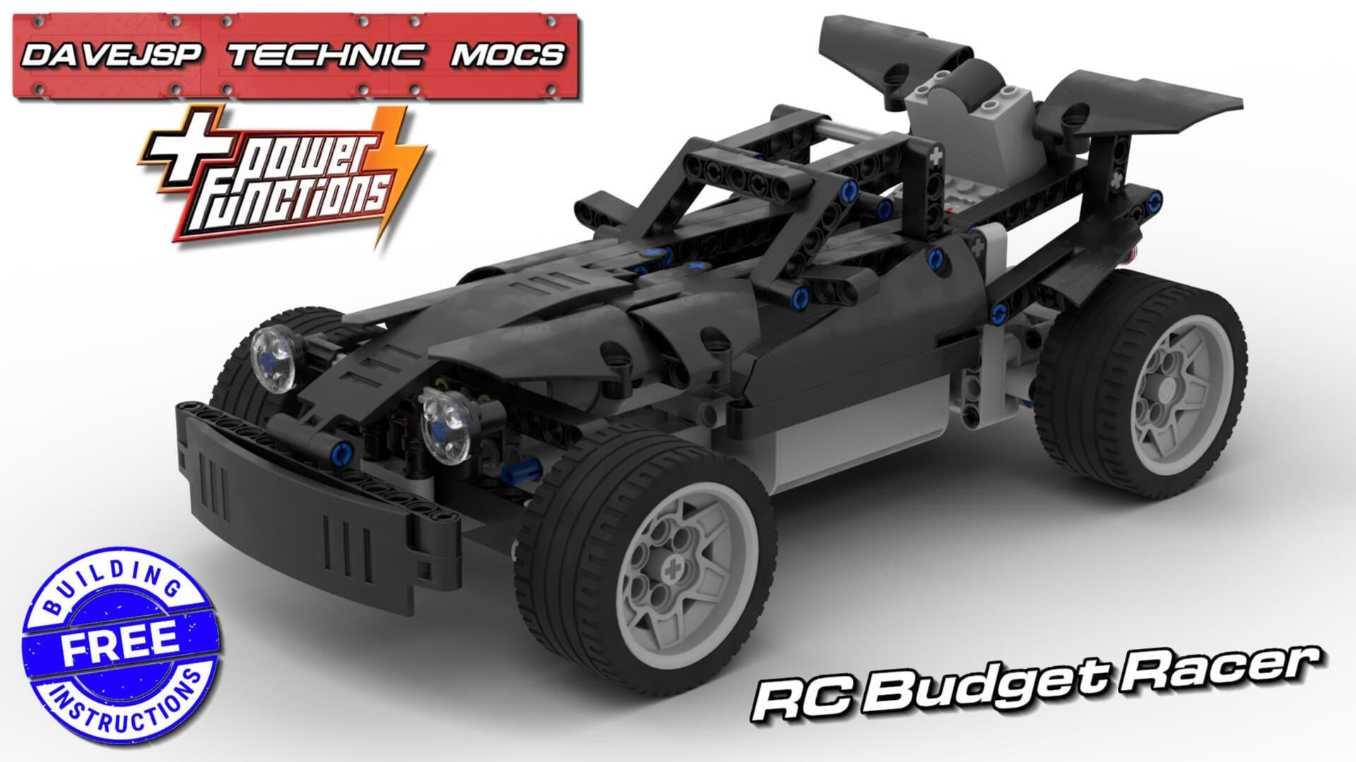 Lego Technic RC Budget Racer MOC - FREE Building Instructions Lego Technic RC Budget Racer MOC - FREE Building Instructions