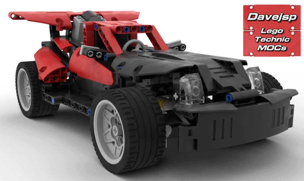 Lego Technic Generic RC Racer MOC - FREE Building Instructions