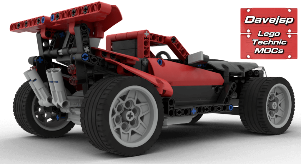 Lego Technic Generic RC Racer MOC - FREE Building Instructions