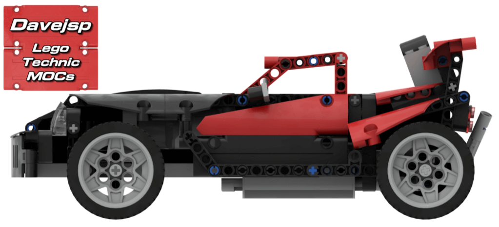 Lego Technic Generic RC Racer MOC - FREE Building Instructions