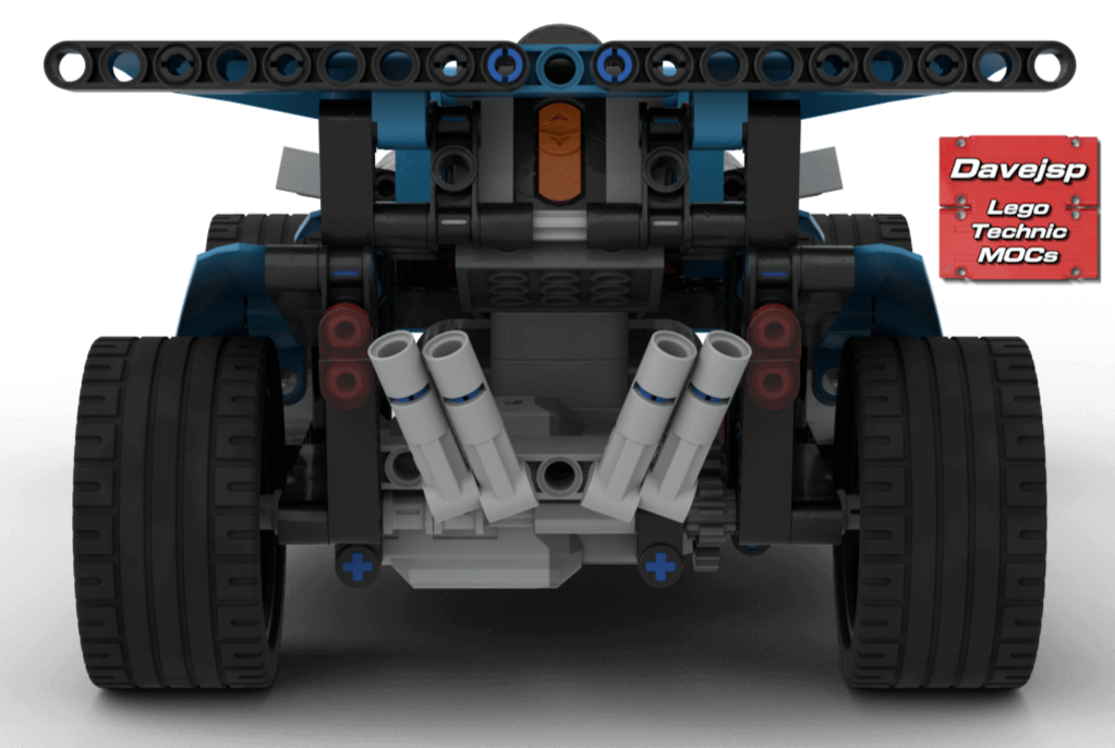 Lego Technic RC Azure Racer MOC - FREE Building Instructions Lego Technic RC Azure Racer MOC - FREE Building Instructions