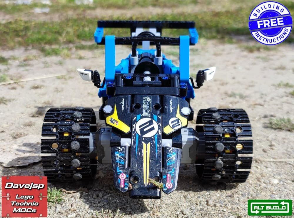 Lego Technic 42095 Racing Inverted Trike MOC - FREE Building Instructions