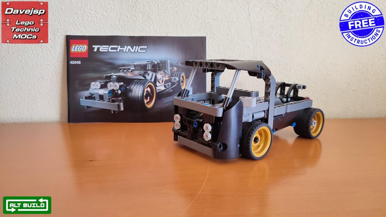 Lego Technic 42046 Racing Truck MOC - FREE Building Instructions