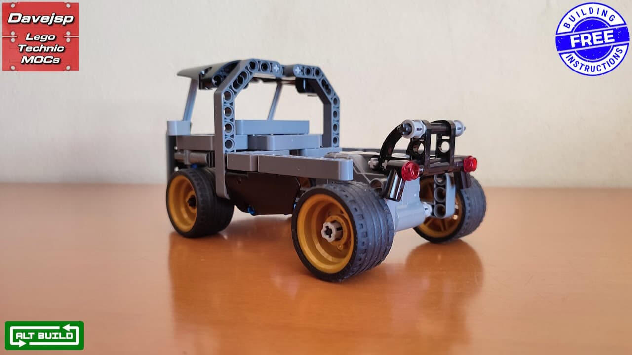 Lego Technic 42046 Racing Truck MOC - FREE Building Instructions Lego Technic 42046 Racing Truck MOC - FREE Building Instructions