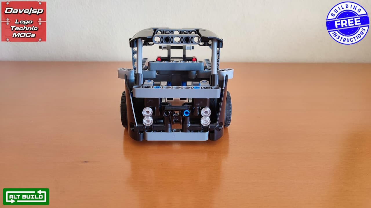 Lego Technic 42046 Racing Truck MOC - FREE Building Instructions